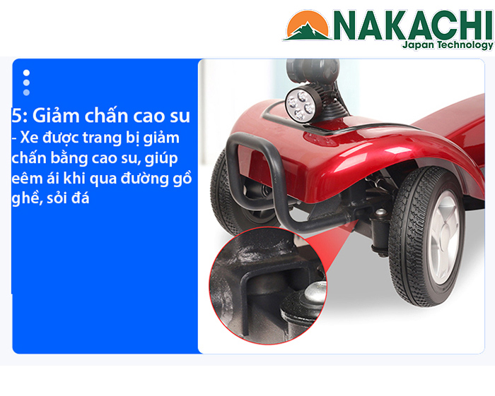 Xe điện 4 bánh nakachi NC-X01 